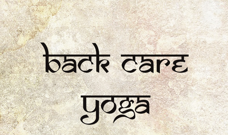 Back care Yoga Classes Wicklow