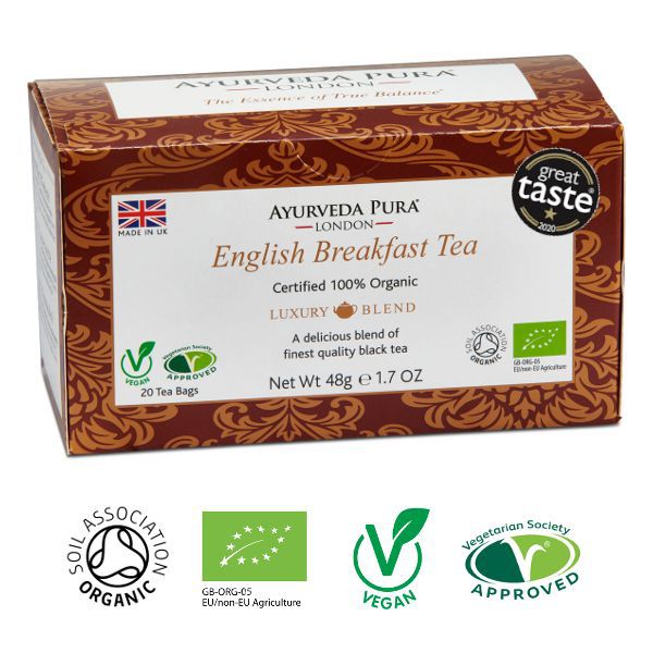 ENGLISH BREAKFAST TEA - LUXURY BLEND - BOX