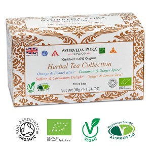 Buy Herbal Tea Collection™ (Vata, Pitta. Kapha & Tridoshic Blend) Online Ireland